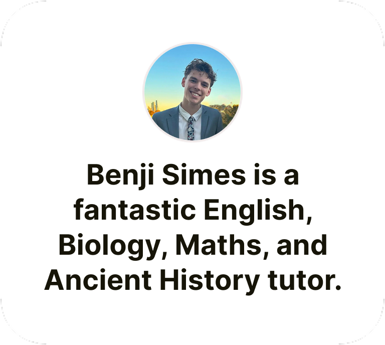 Tutor card