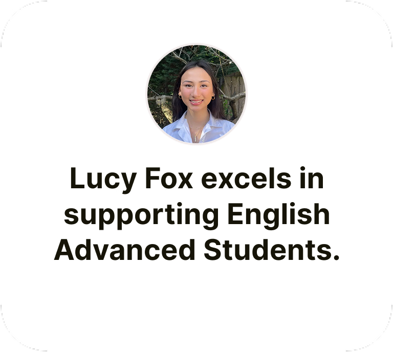 Tutor card
